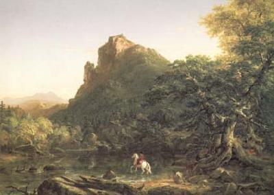 Thomas Cole The Mountain Ford (mk13) Spain oil painting art